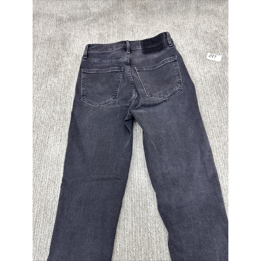 Gap Vintage Slim Sky High Jeans Zero Regular Inseam 25 Color Black #297 - Picture 13 of 16